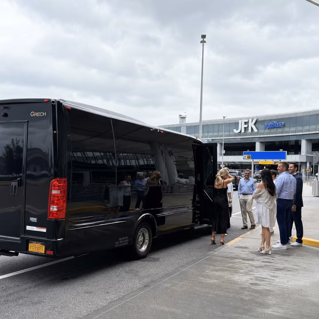 Rent a Bus to JFK Airport