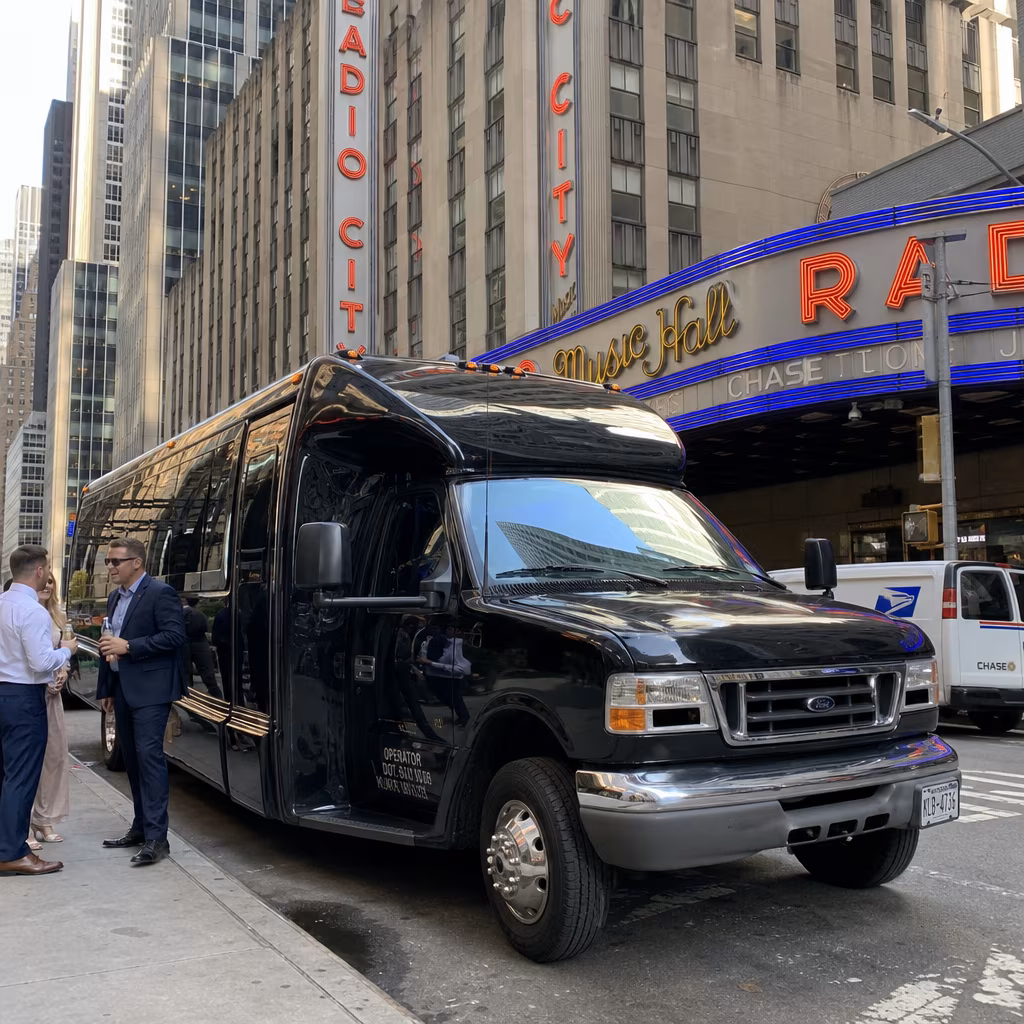 Rent a Bus to Radio City Music Hall