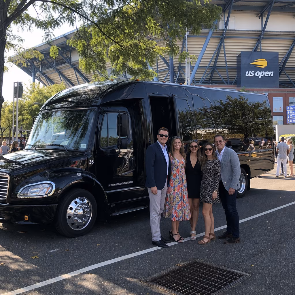 Rent a Bus to the US Open Tennis