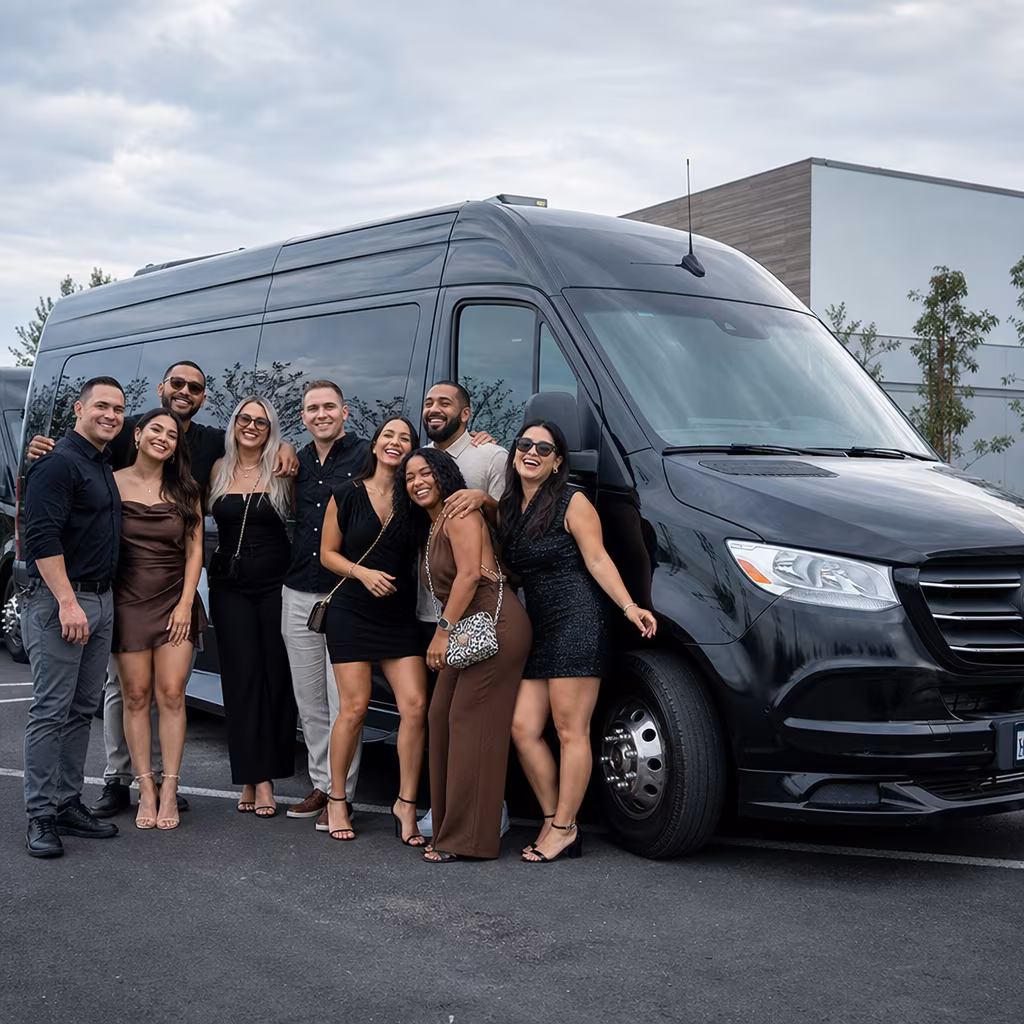 Birthday party bus
