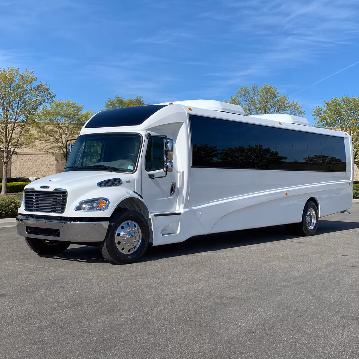 New York Airport Shuttle & Transportation party bus exterior