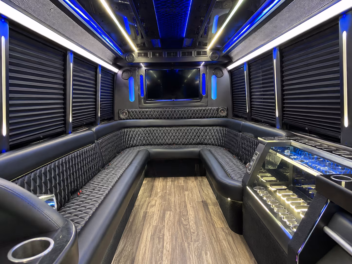 New York Concert & Music Festival Transportation party bus exterior