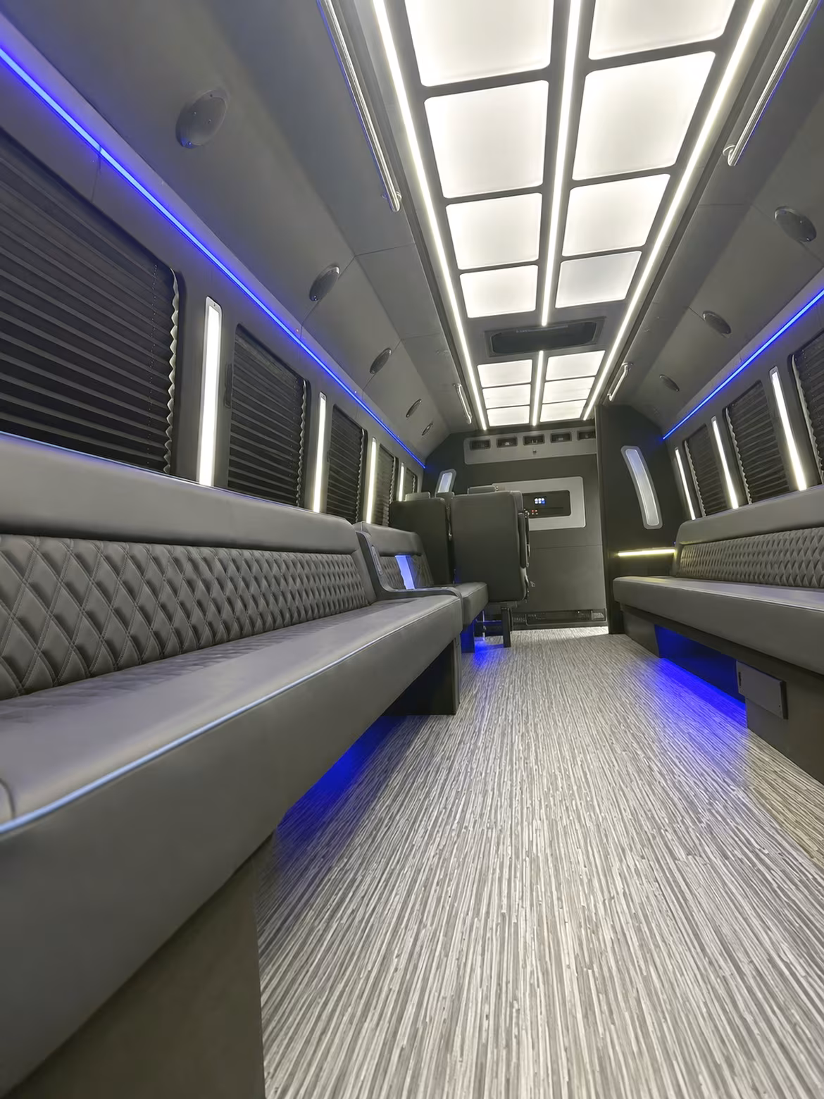 New York Concert & Music Festival Transportation party bus interior