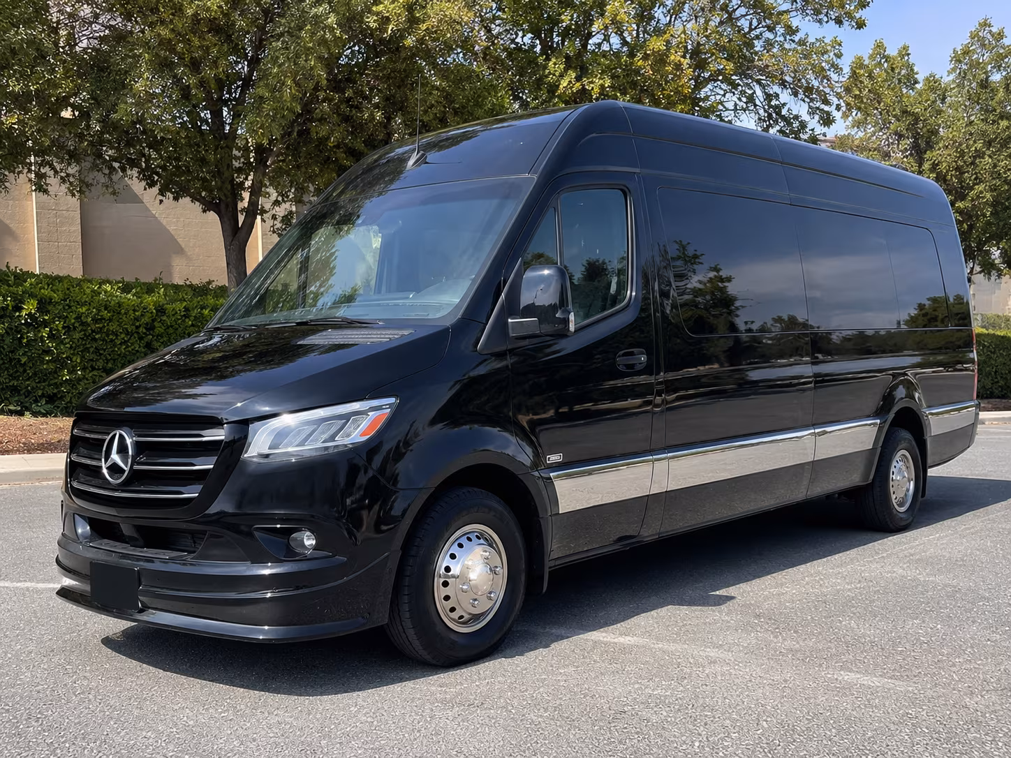 New York Corporate Transportation party bus exterior