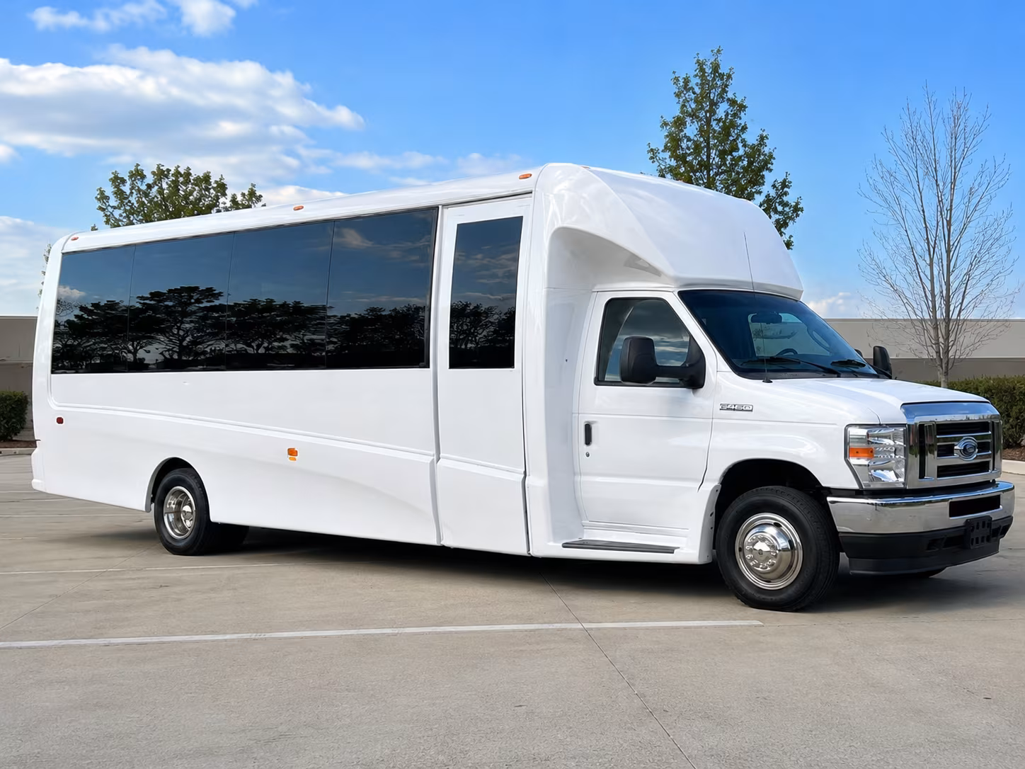 New York Corporate Transportation party bus exterior
