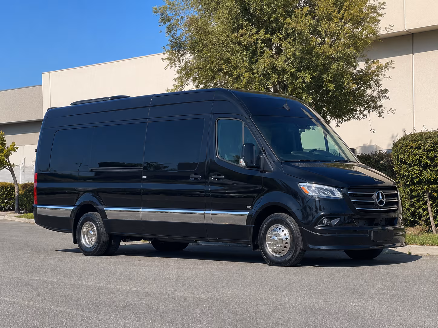 New York Corporate Transportation party bus exterior