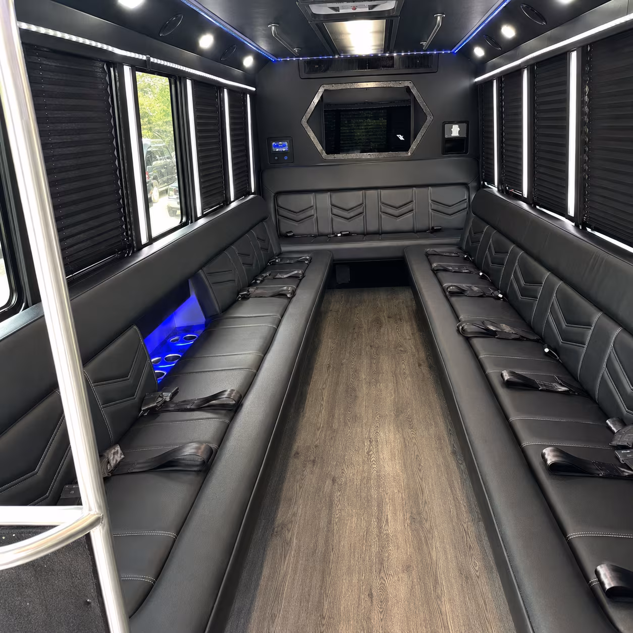 New York Private Event Transportation onboard seating