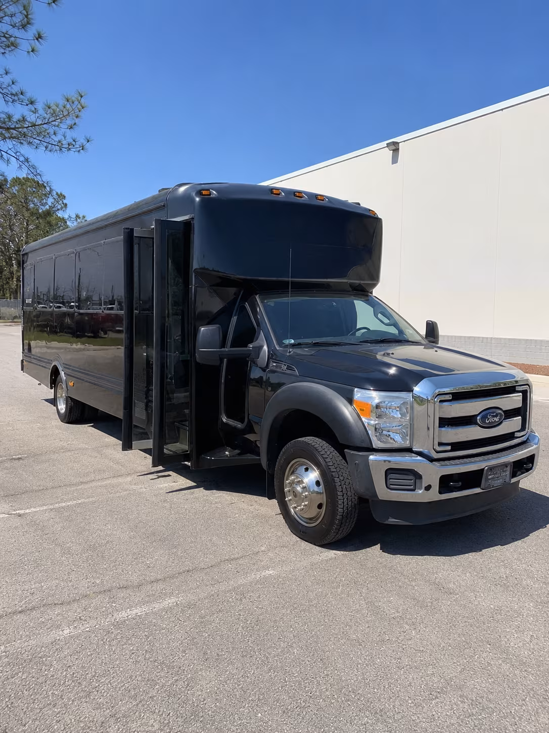 New York Private Event Transportation party bus exterior