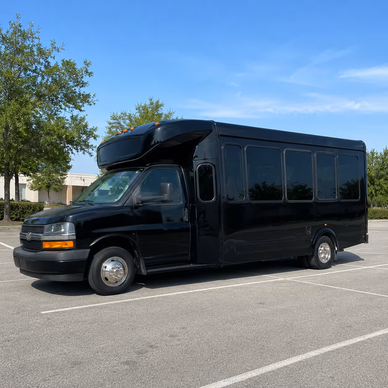 New York Prom & Homecoming Transportation party bus exterior
