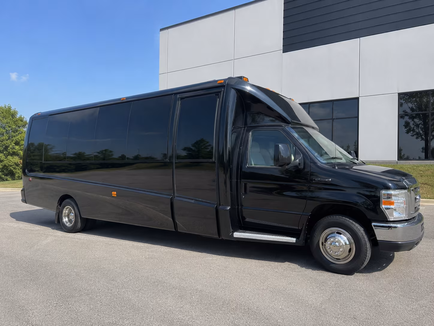 New York Prom & Homecoming Transportation party bus exterior