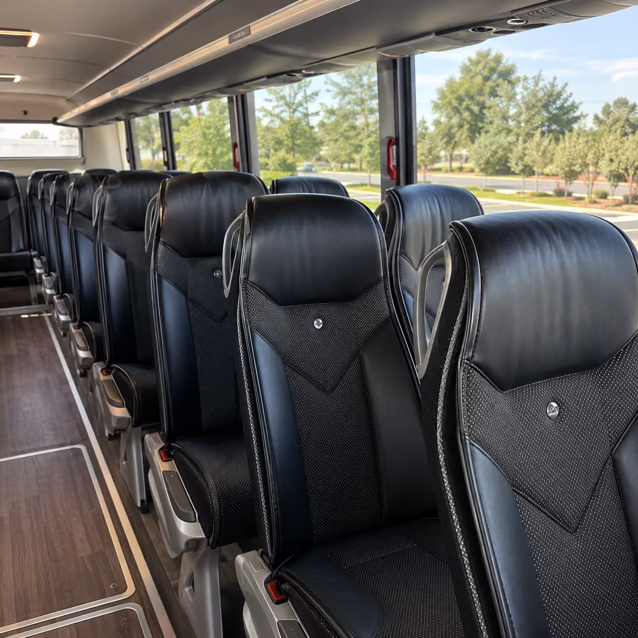 New York School Event Transportation party bus exterior