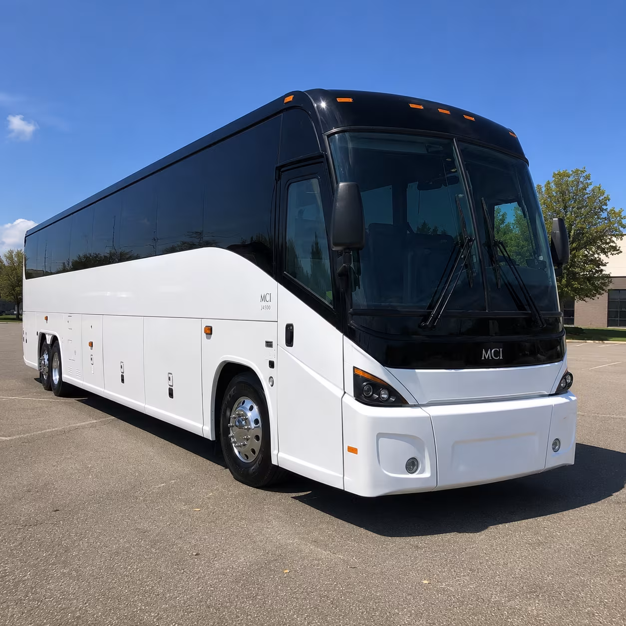 New York School Event Transportation party bus exterior