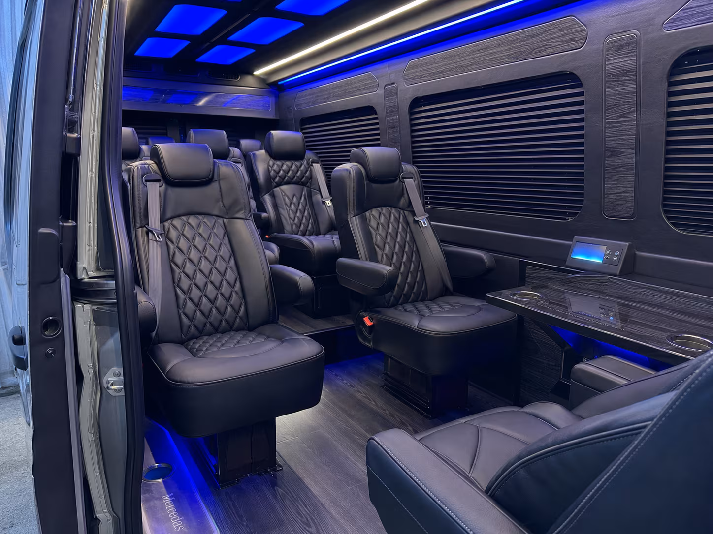 New York School Event Transportation party bus exterior