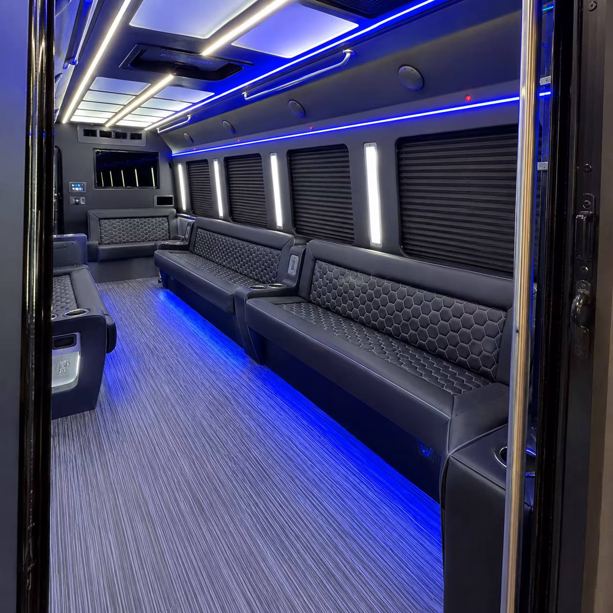 New York Wedding Transportation onboard seating