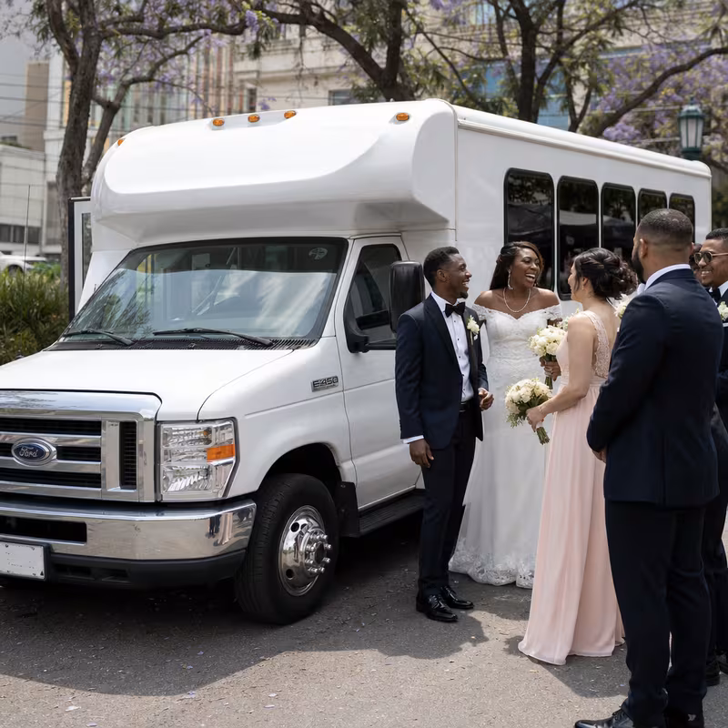 New York Wedding Transportation fleet vehicle